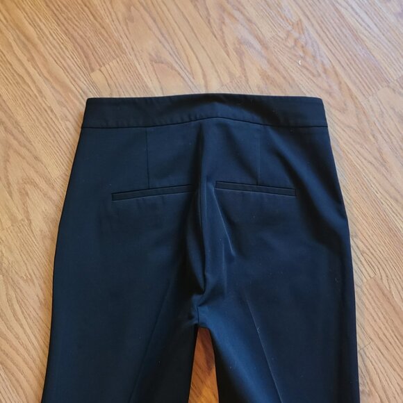 VERONICA BEARD HIGH RISE FLAT FRONT FLARED DRESS PANTS STRETCH sz 4 - Picture 5 of 7